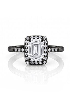 Black Gold ring, size 10, 925 Sterling Silver